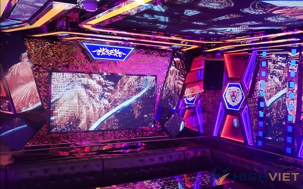 KTV 실내 장면