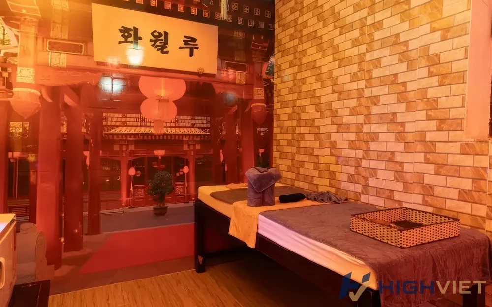 테마 마사지 공간 내부